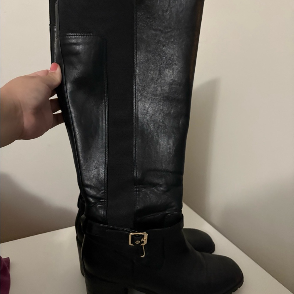 DSW Elegant Black Over the Knee Boots